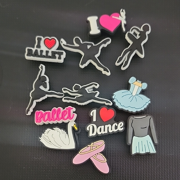 Accessories - Ballet Dance Themed Shoe Charms